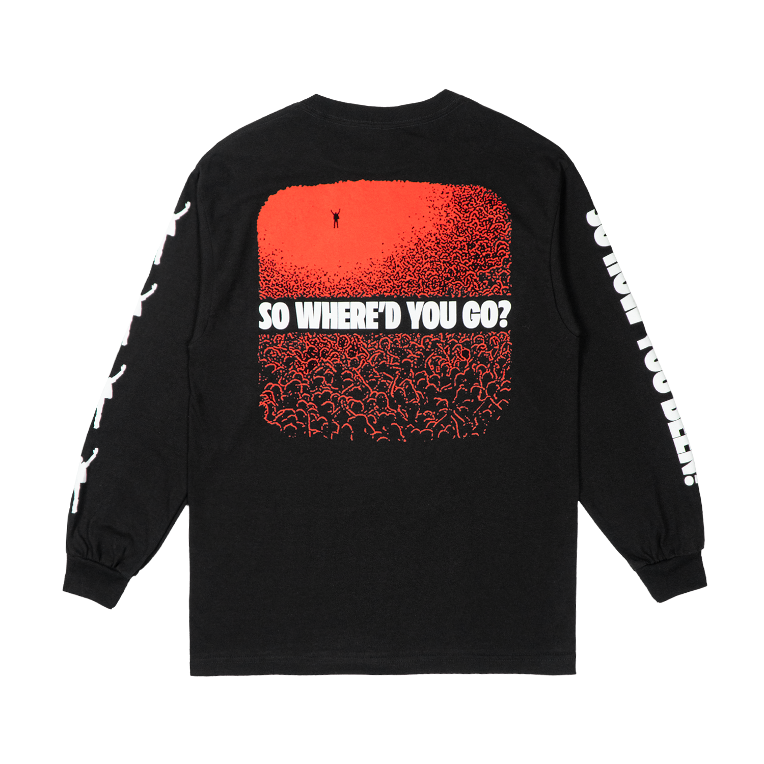 So Where'd You Go Black Longsleeve